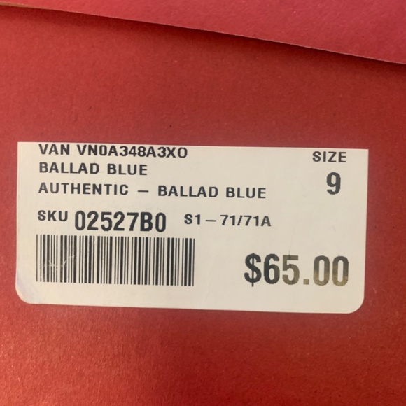 Vans Authentic Bleach Wash - Picture 3 of 4